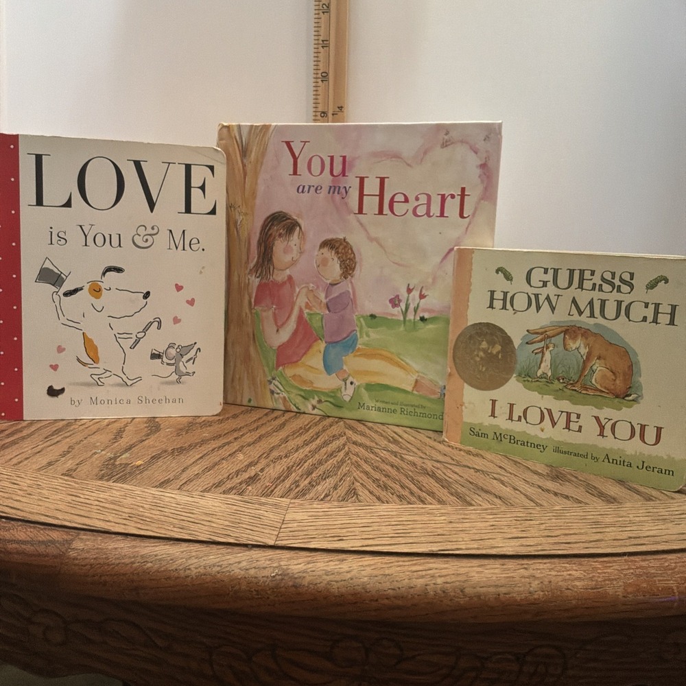 Children's Book Lot About A Parents Love 3 Books Guess How Much I Love You